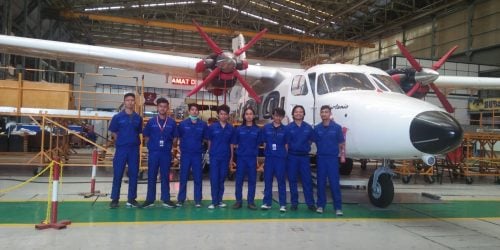 Program Studi Teknik Mesin melakukan kunjungan ke PT. Dirgantara Indonesia